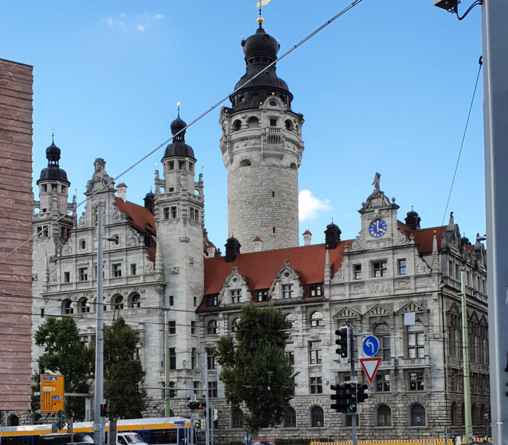 Neues Rathaus in Leipzig