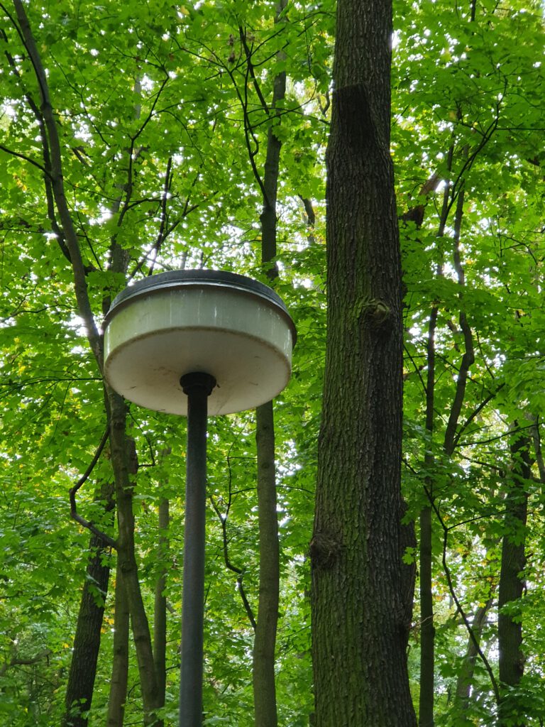 Lampe im Tierpark Berlin