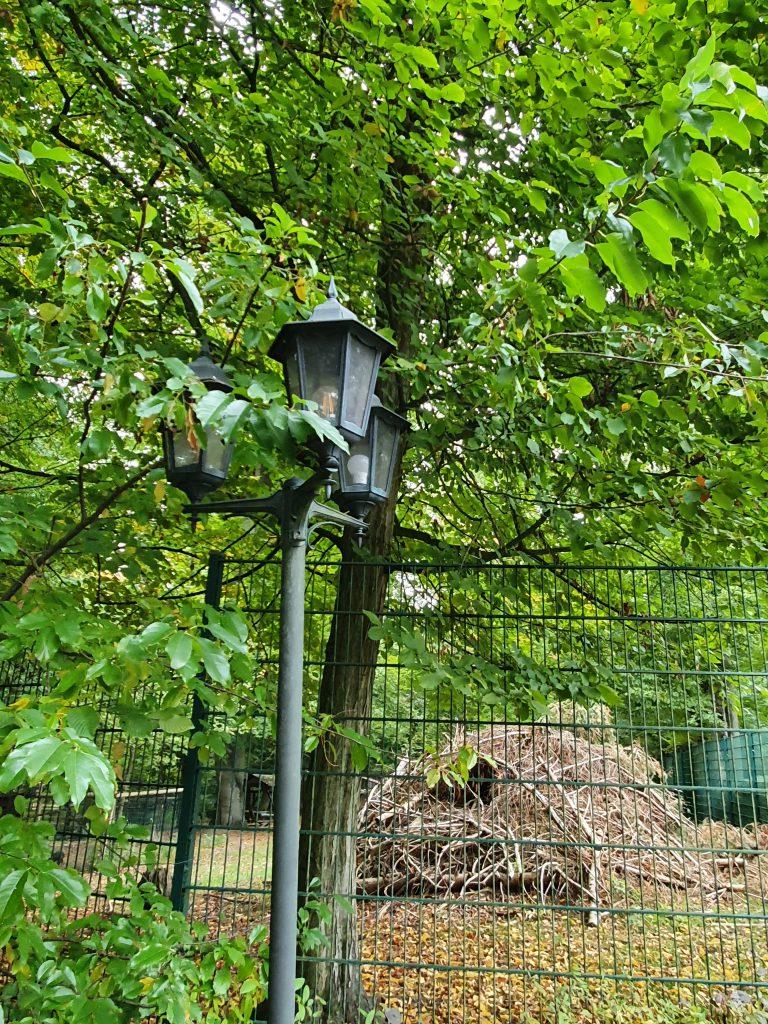 Lampe im Zoo Eberswalde