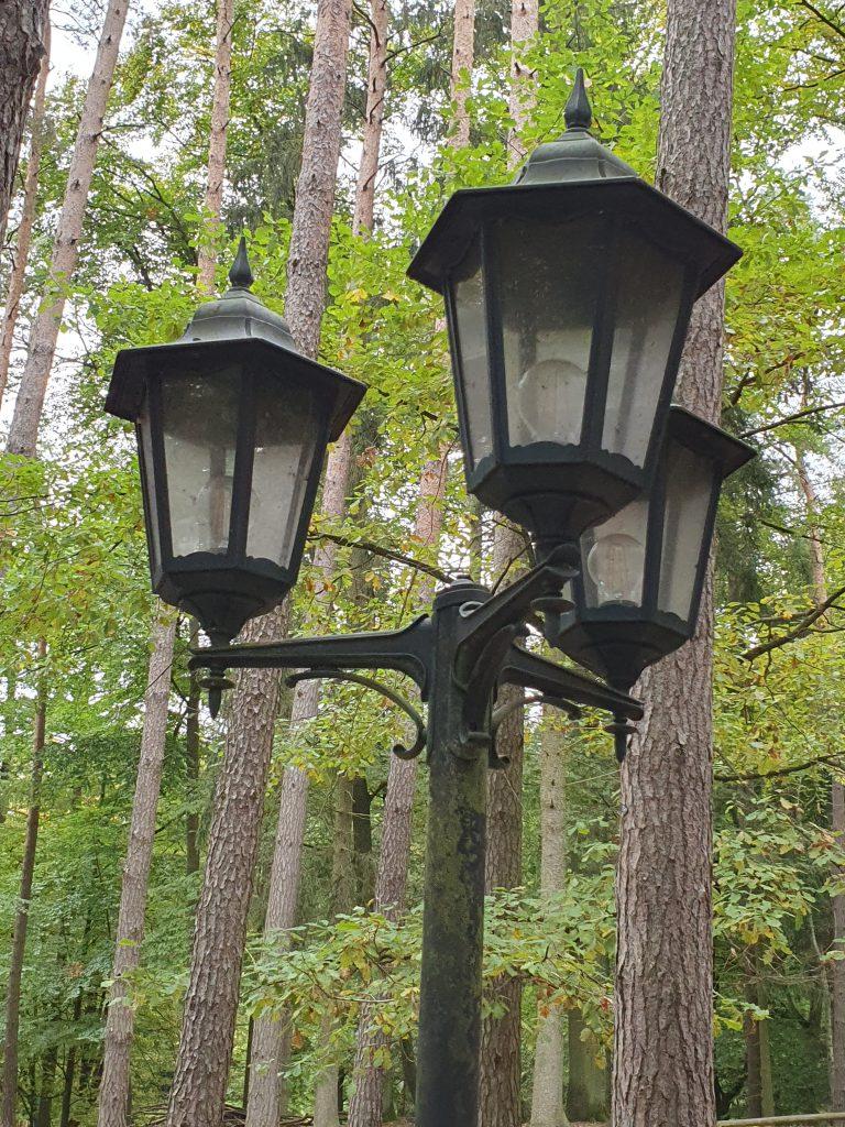 Lampe im Zoo Eberswalde